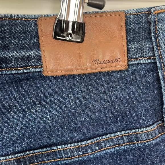 Madewell 10" High-Rise Skinny Jeans blue denim size 35 - Picture 6 of 16